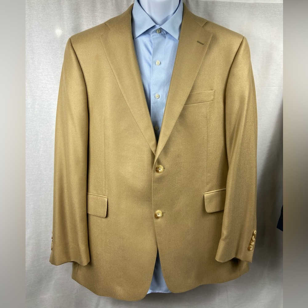 Nordstrom Cashmere Men’s Coat Tan 43R